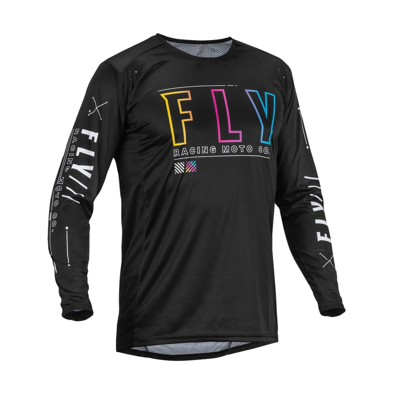 Motokrosový dres FLY Racing Lite S.E. 2023 čierny výpredaj