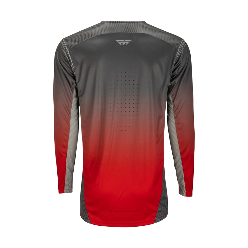Motokrosový dres FLY Racing Lite 2023 červeno-sivý výpredaj