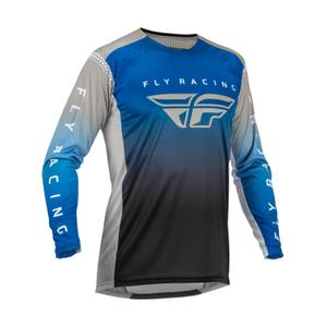 Motokrosový dres FLY Racing Lite 2023 modro-šedo-čierny výpredaj