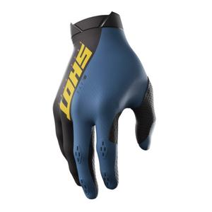Motokrosové rukavice Shot Lite čierno-žlto-modré výpredaj