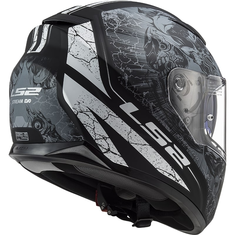 Integrálna prilba na motocykel LS2 FF320 Stream EVO Throne čierno-titánová