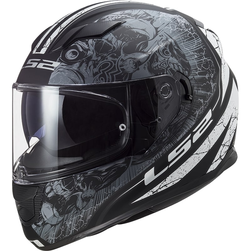 Integrálna prilba na motocykel LS2 FF320 Stream EVO Throne čierno-titánová