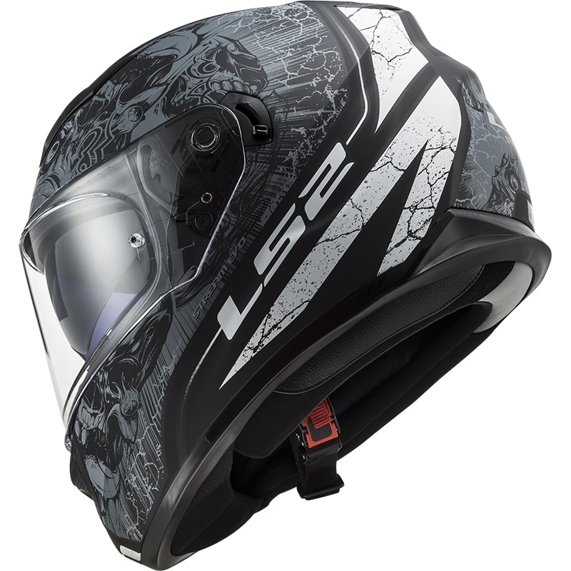 Integrálna prilba na motocykel LS2 FF320 Stream EVO Throne čierno-titánová
