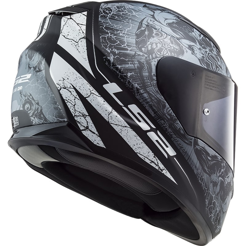Integrálna prilba na motocykel LS2 FF320 Stream EVO Throne čierno-titánová