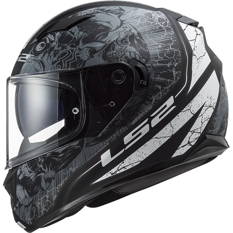 Integrálna prilba na motocykel LS2 FF320 Stream EVO Throne čierno-titánová