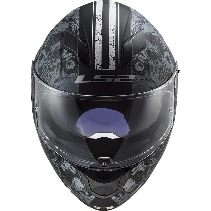Integrálna prilba na motocykel LS2 FF320 Stream EVO Throne čierno-titánová