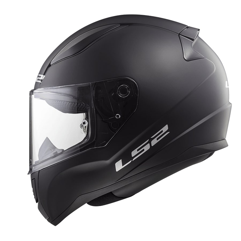 Detská integrálna prilba na motocykel LS2 FF353 Rapid Mini Single Mono matná čierna
