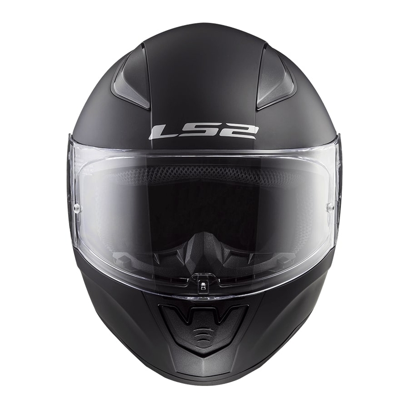 Detská integrálna prilba na motocykel LS2 FF353 Rapid Mini Single Mono matná čierna