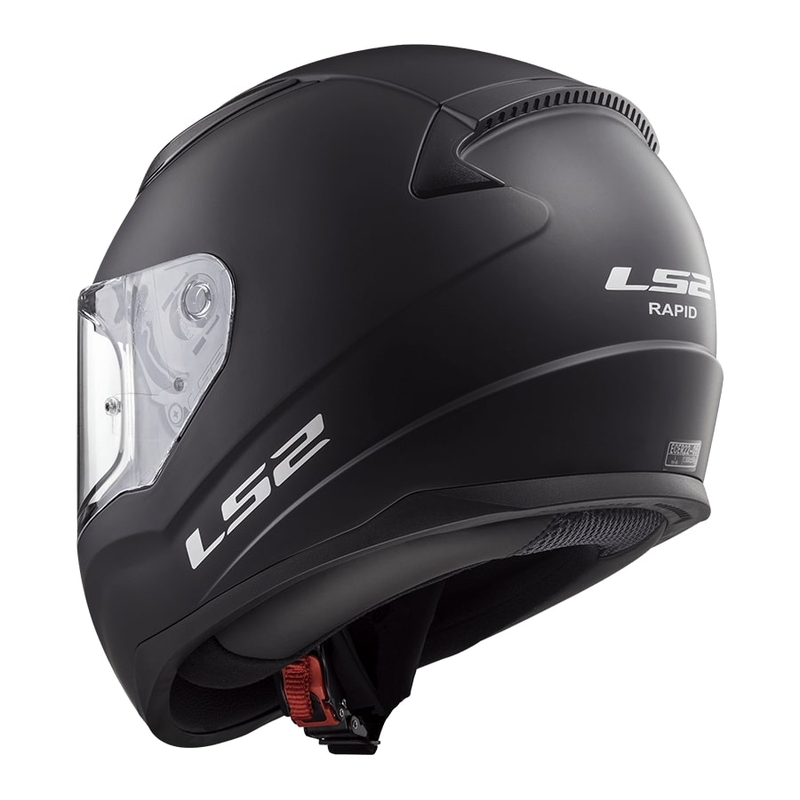 Detská integrálna prilba na motocykel LS2 FF353 Rapid Mini Single Mono matná čierna