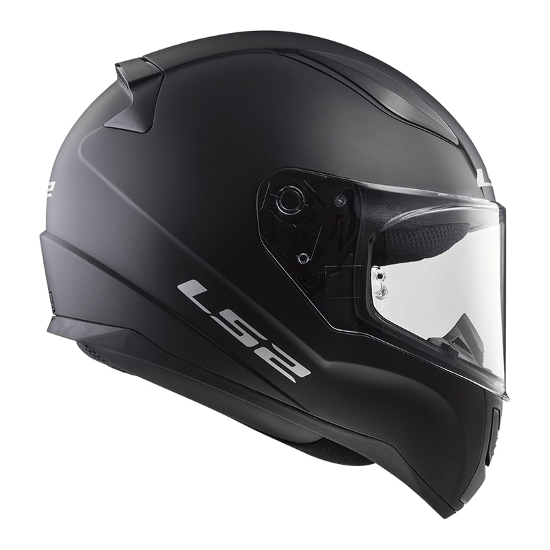 Detská integrálna prilba na motocykel LS2 FF353 Rapid Mini Single Mono matná čierna