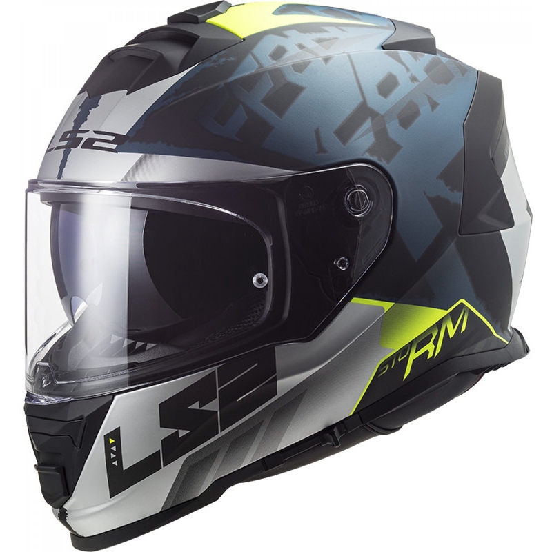 Integrálna prilba na motocykel LS2 FF800 Storm Sprinter čierno-strieborno-modrá