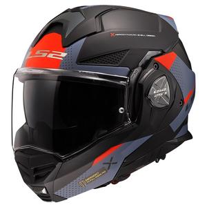 Preklápacia prilba na motocykel LS2 FF901 Advant X Oblivion čierno-modro-červená