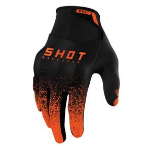 Motokrosové rukavice Shot Drift Edge 2.0 čierno-oranžové