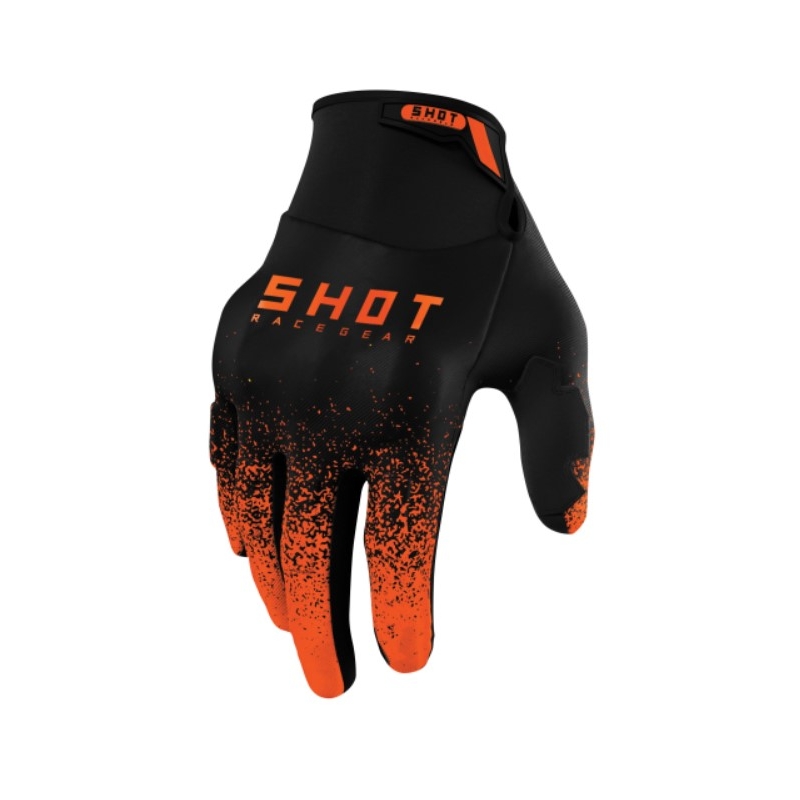 Motokrosové rukavice Shot Drift Edge 2.0 čierno-oranžové