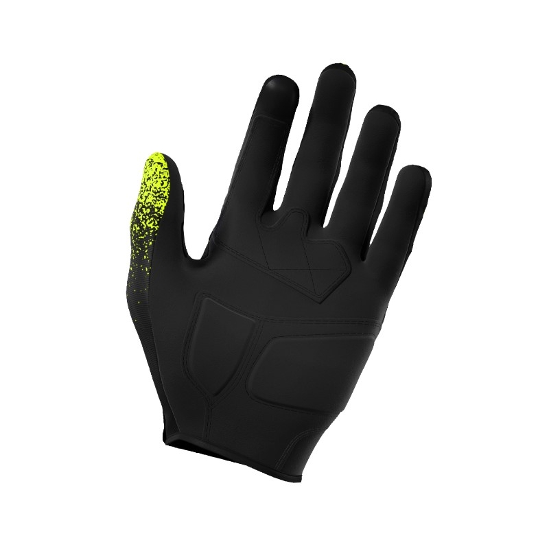 Motokrosové rukavice Shot Drift Edge 2.0 čierno-fluo žlté