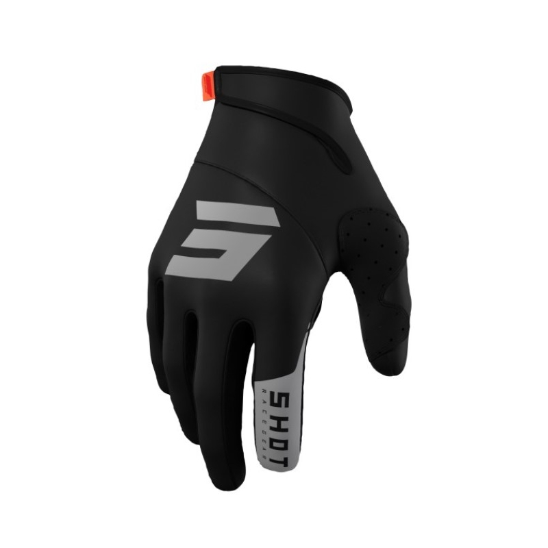 Motokrosové rukavice Shot Trainer 3.0 čierne