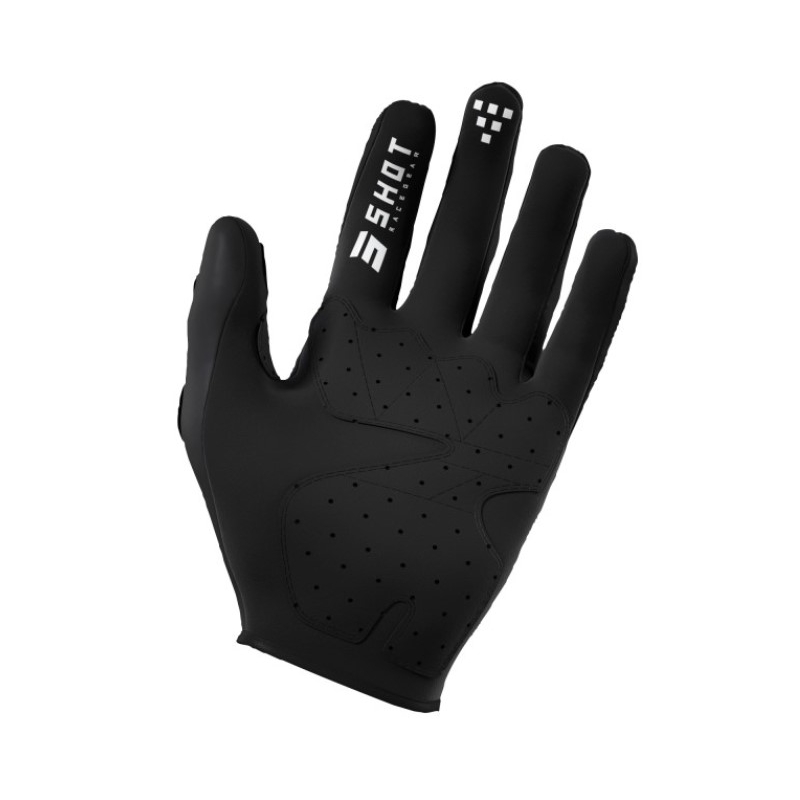 Motokrosové rukavice Shot Trainer 3.0 čierne