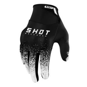 Motokrosové rukavice Shot Drift Edge 2.0 čierno-biele