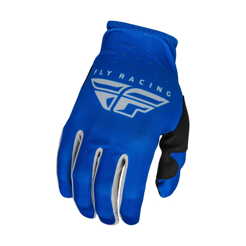Motokrosové rukavice FLY Racing Lite 2023 modro-sivé