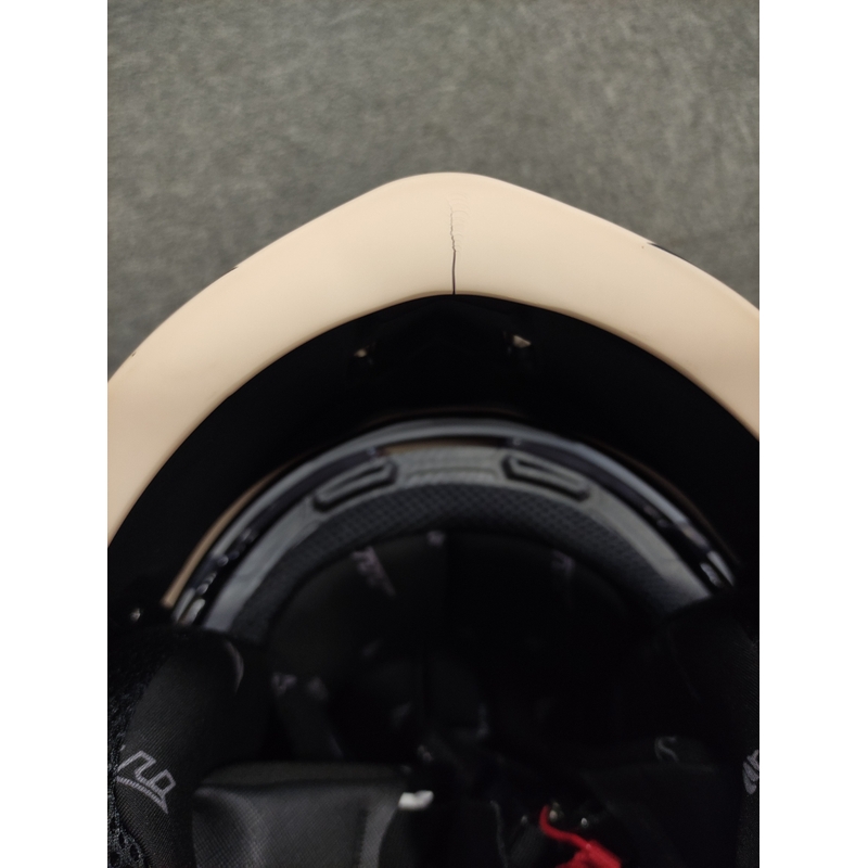 Prilba na motocykel MT Streetfighter Skull 2020 oranžovo-hnedá - II. akosť