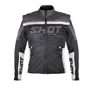 Softshellová bunda Shot Softshell Lite 2.0 čierno-biela výpredaj