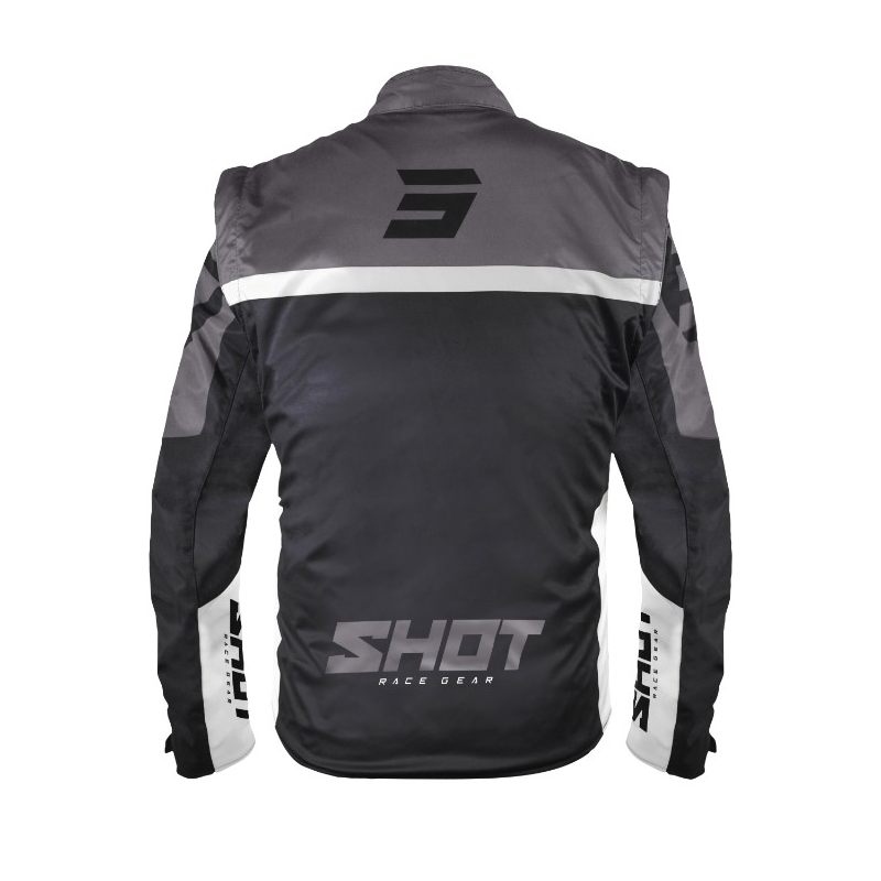 Softshellová bunda Shot Softshell Lite 2.0 čierno-biela výpredaj
