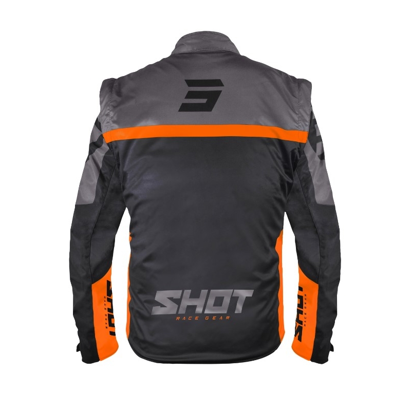 Softshellová bunda Shot Softshell Lite 2.0 čierno-oranžová