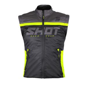 Softshellová vesta Shot Bodywarmer Lite 2.0 čierno-fluorescenčno žltá výpredaj