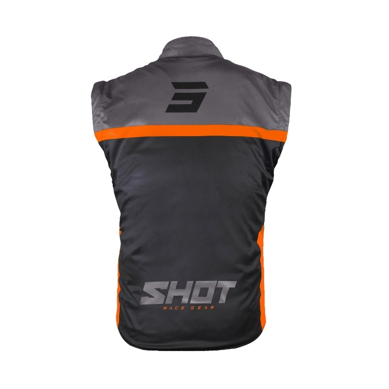 Softshellová vesta Shot Bodywarmer Lite 2.0 čierno-oranžová
