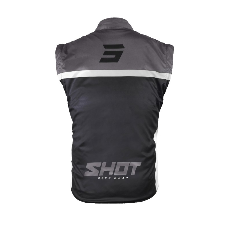Softshellová vesta Shot Bodywarmer Lite 2.0 čierno-biela výpredaj