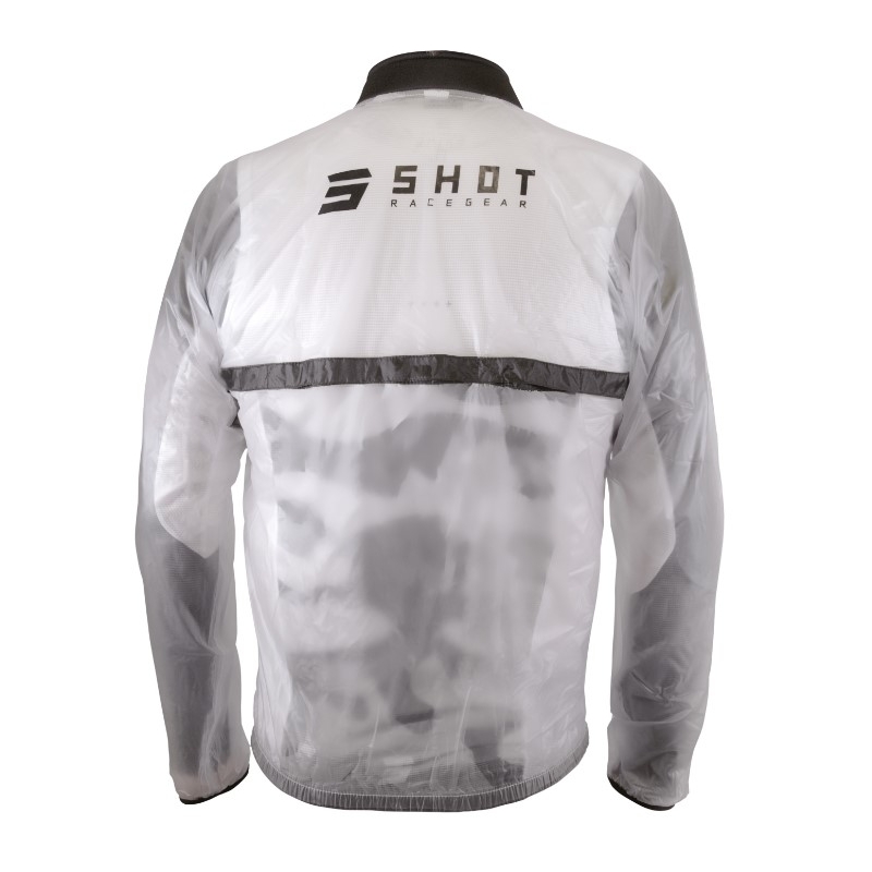 Bunda do dažďa Shot Wind 2.0 priehľadná