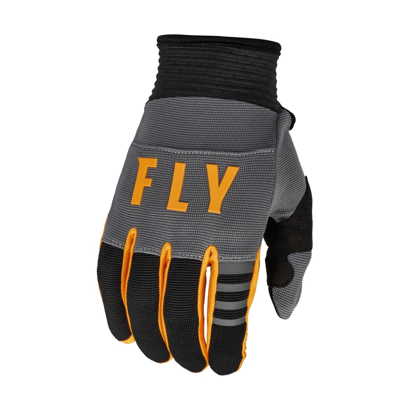 Motokrosové rukavice FLY Racing F-16 2023 šedo-čierno-oranžové