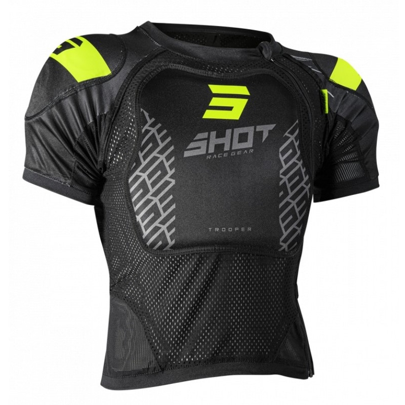 Detský chránič tela Shot Trooper čierny