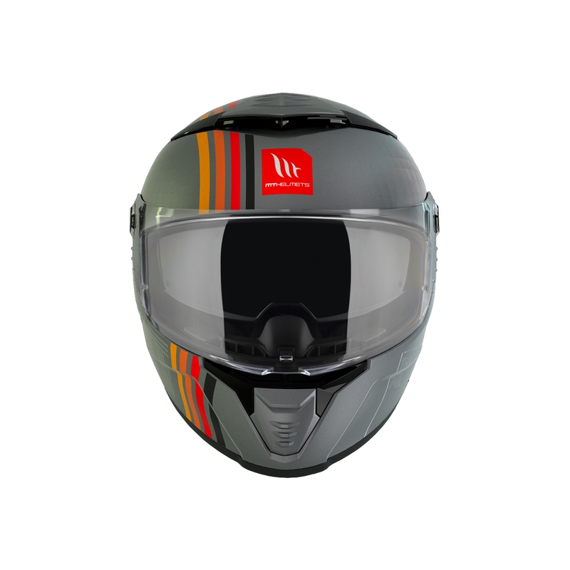 Integrálna prilba na motocykel MT Thunder 4 SV Mil C2 sivá matná výpredaj