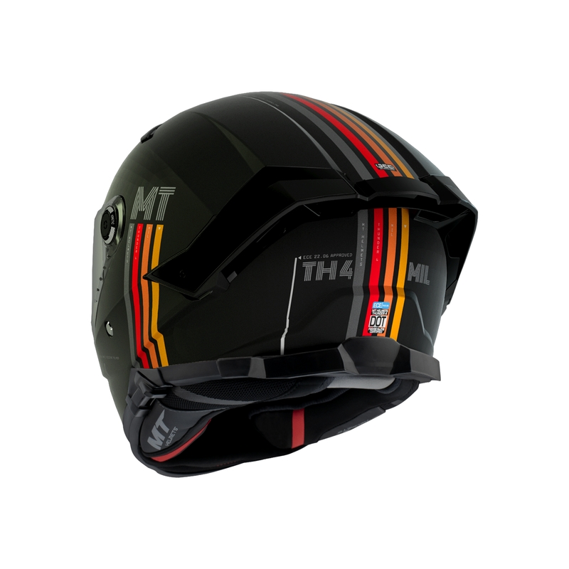 Integrálna prilba na motocykel MT Thunder 4 SV Mil A11 čierna matná výpredaj