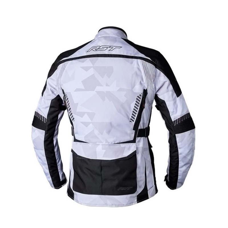 Bunda na motocykel RST Maverick Evo čierno-strieborná camo výpredaj