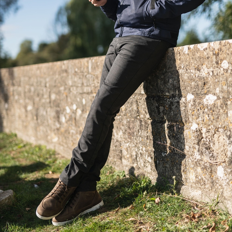 Jeansy na motocykel Oxford Original Approved Jeans AA čierne