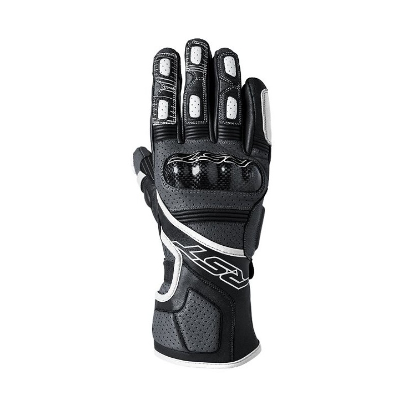 Rukavice na motocykel RST Fulcrum čierno-sivo-biele výpredaj