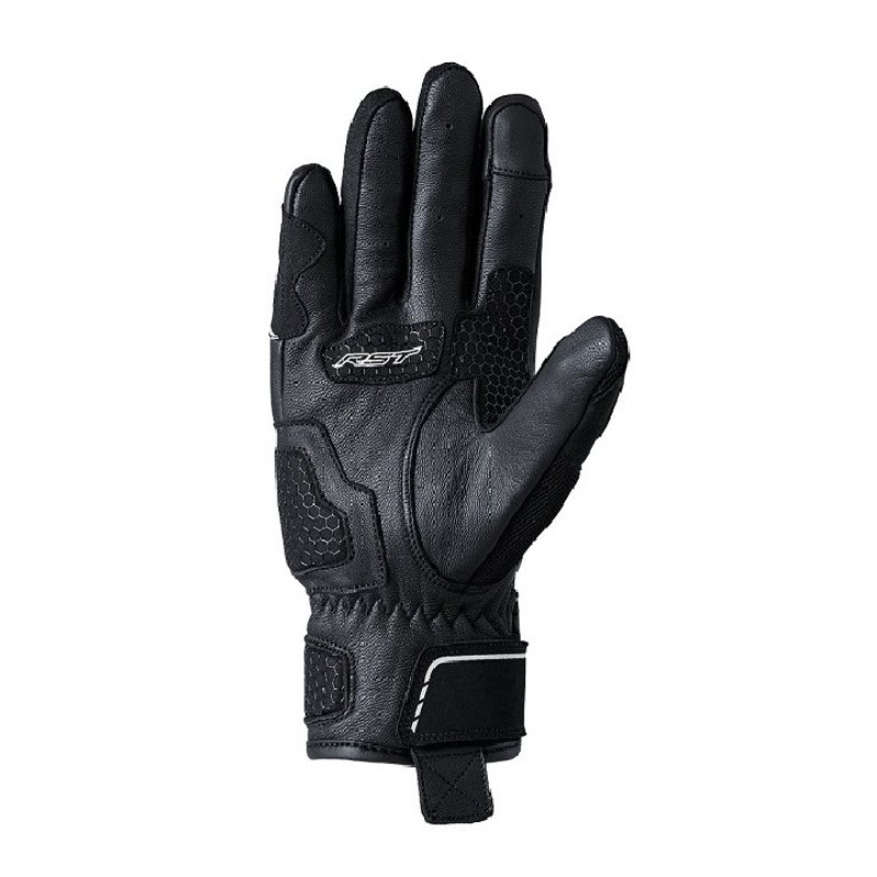 Rukavice na motocykel RST S-1 Mesh čierno-biele výpredaj