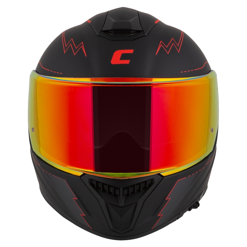 Integrálna prilba na motocykel Cassida Integral GT 2.1 Flash čierno-červeno-sivá