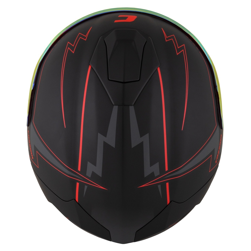 Integrálna prilba na motocykel Cassida Integral GT 2.1 Flash čierno-červeno-sivá