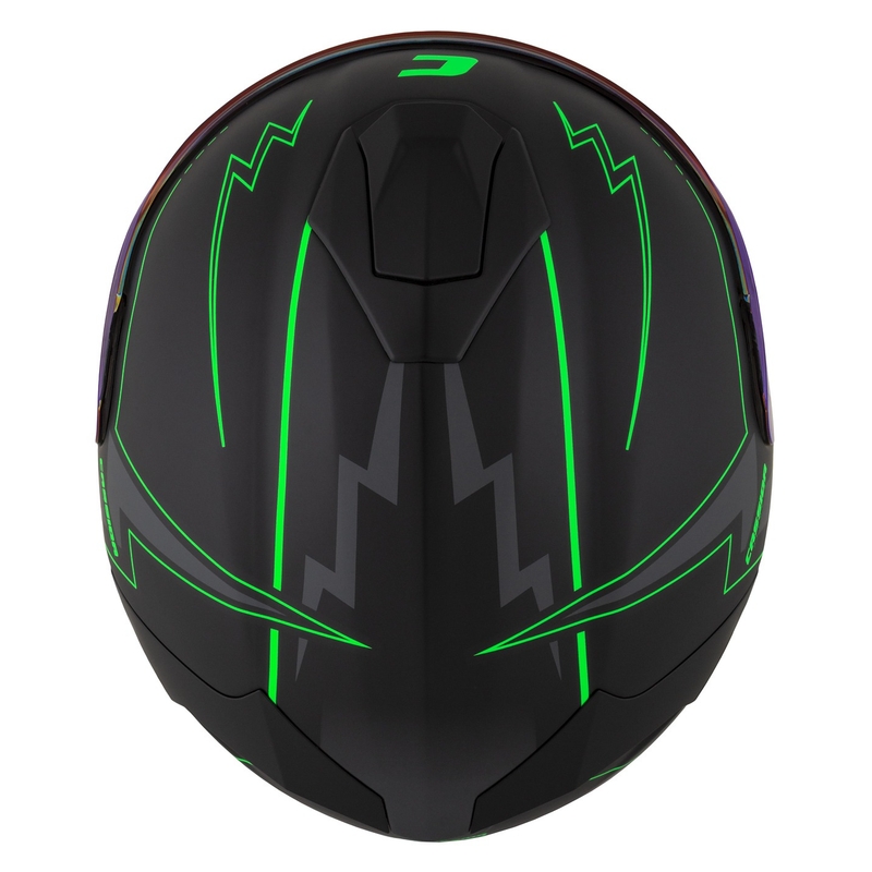 Integrálna prilba na motocykel Cassida Integral GT 2.1 Flash čierno-fluorescenčno zeleno-šedá