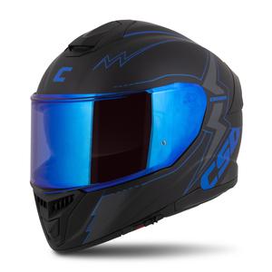 Integrálna prilba na motocykel Cassida Integral GT 2.1 Flash čierno-modro-sivá