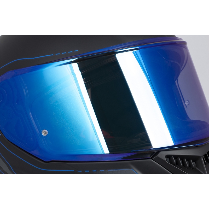 Integrálna prilba na motocykel Cassida Integral GT 2.1 Flash čierno-modro-sivá