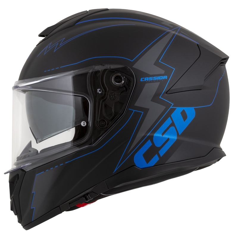 Integrálna prilba na motocykel Cassida Integral GT 2.1 Flash čierno-modro-sivá