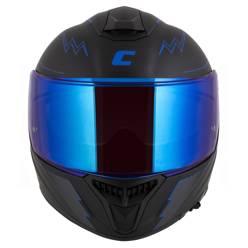Integrálna prilba na motocykel Cassida Integral GT 2.1 Flash čierno-modro-sivá