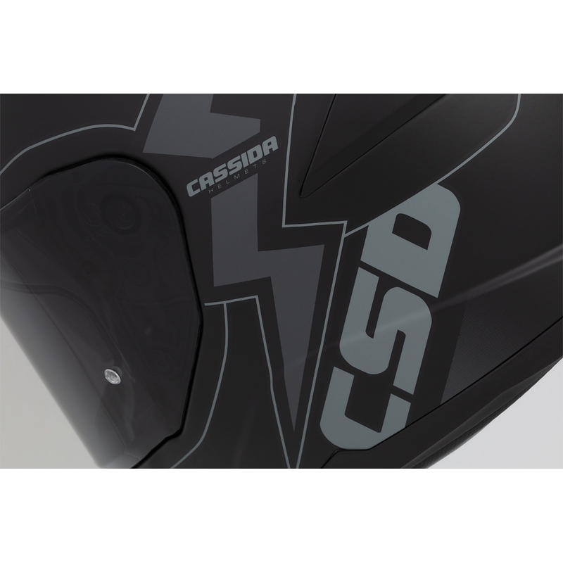 Integrálna prilba na motocykel Cassida Integral GT 2.1 Flash čierno-šedá