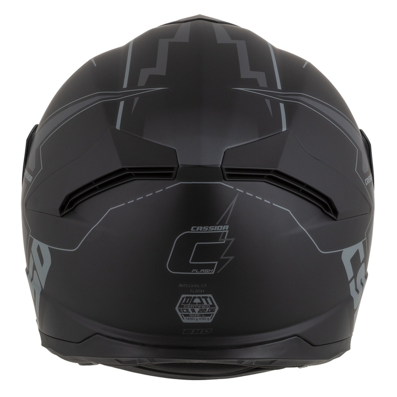 Integrálna prilba na motocykel Cassida Integral GT 2.1 Flash čierno-šedá