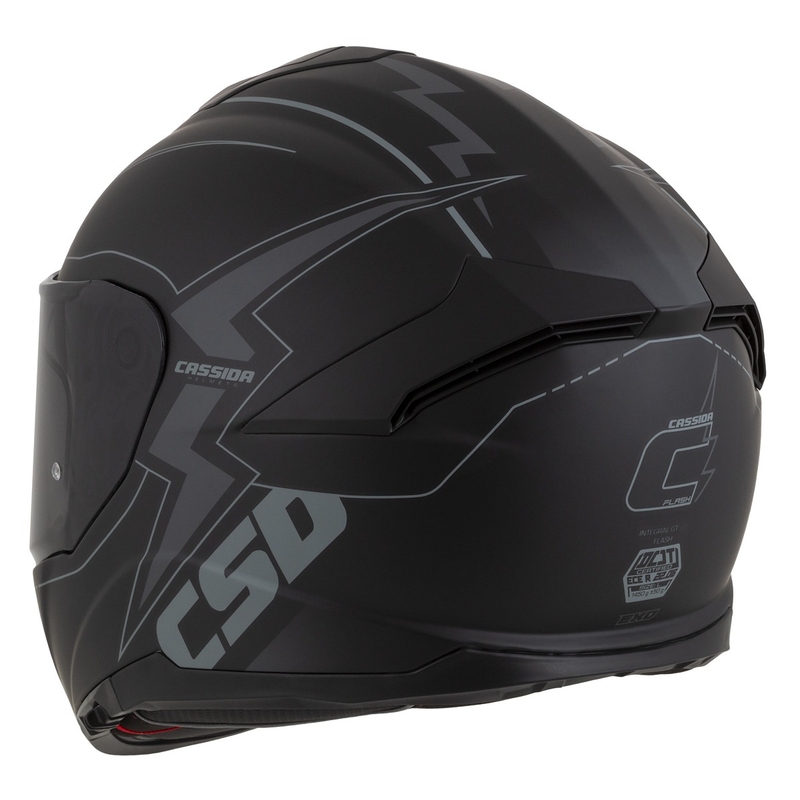 Integrálna prilba na motocykel Cassida Integral GT 2.1 Flash čierno-šedá