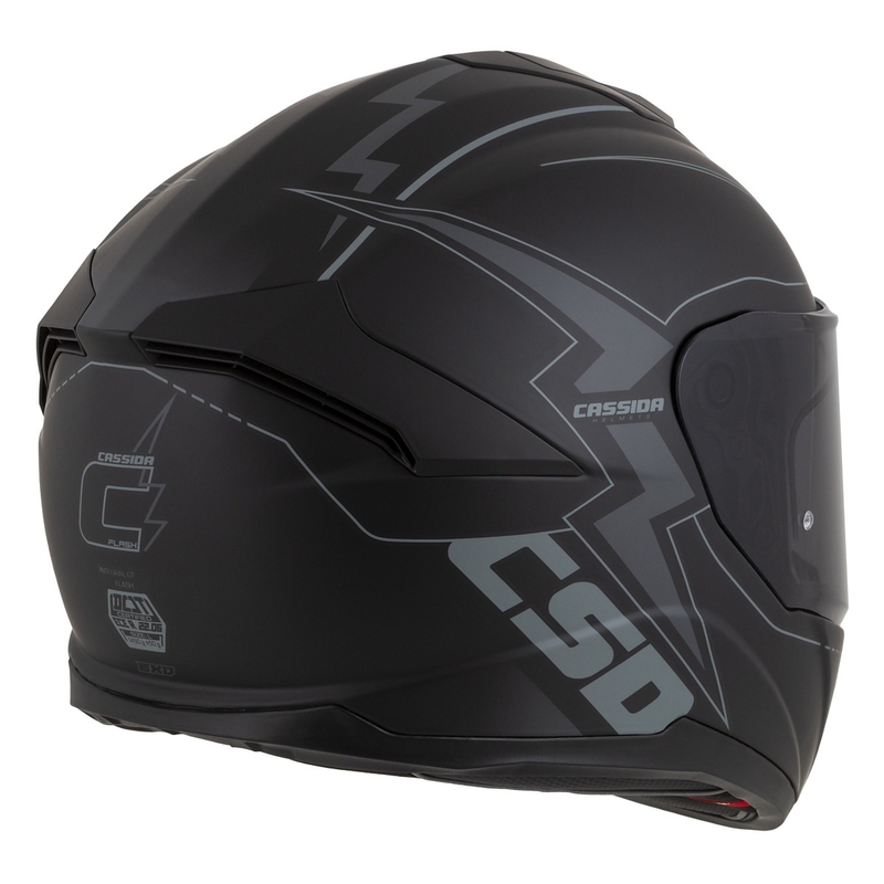 Integrálna prilba na motocykel Cassida Integral GT 2.1 Flash čierno-šedá
